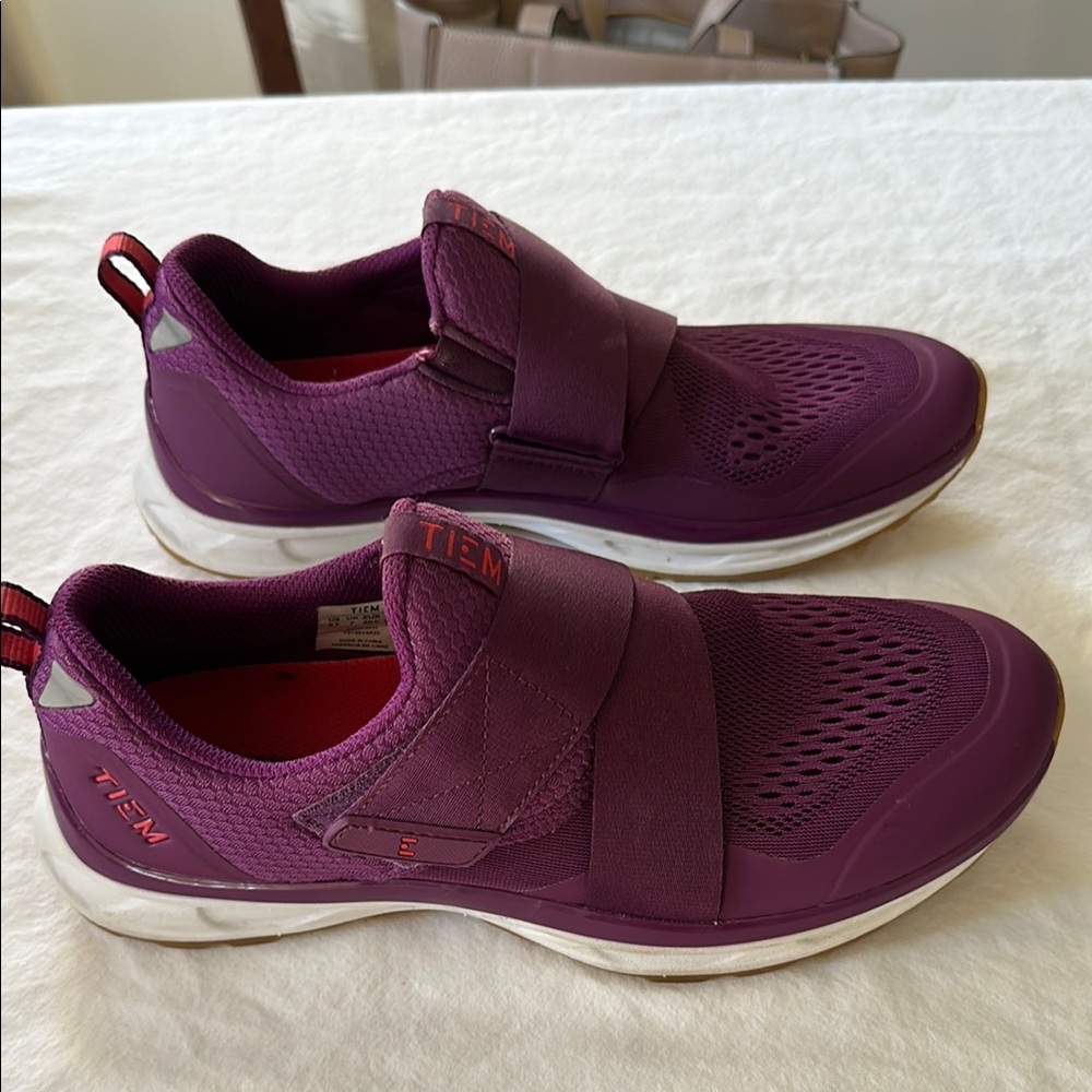 TEM Purple Women's Athletic Shoes - Picture 3 of 9